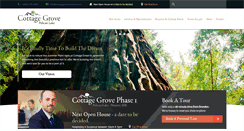 Desktop Screenshot of cottagegrovemanitoba.com